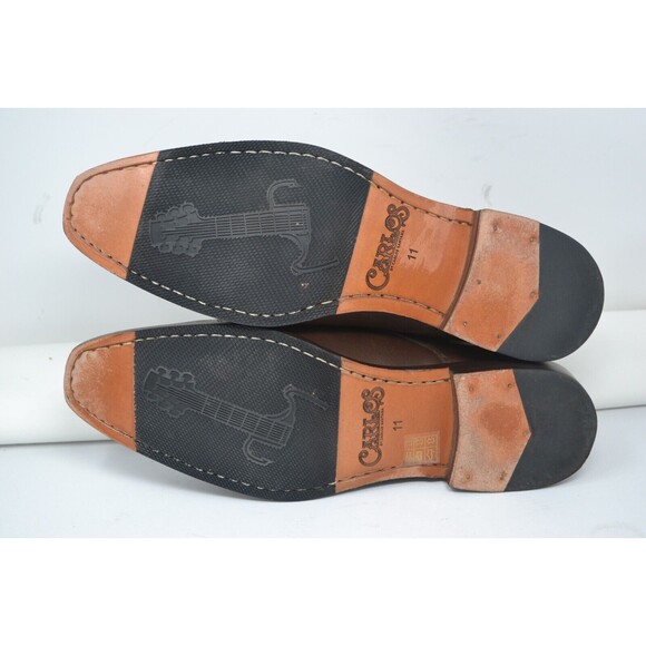 Carlos by Carlos Santana Men\'s 11 Passion Brown Double Strap Monk Loafer Leather main image 8